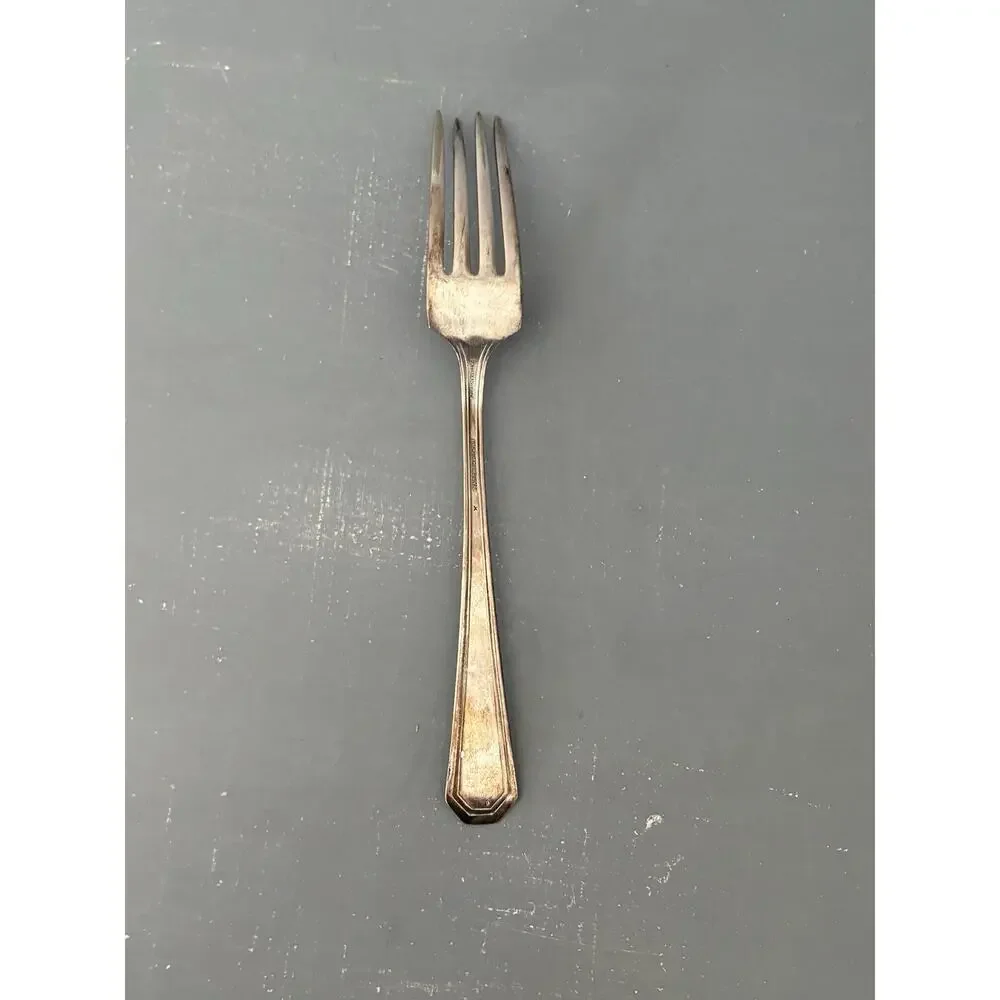 Vintage Wm Rogers & Son Mayfair Silverplate Salad Fork Pat Mar 13 1923